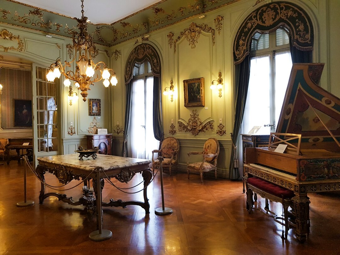 Sophisticated living room interior of a private estate in Carrasco, Montevideo